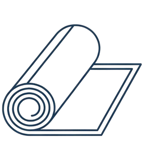 Fabric roll icon