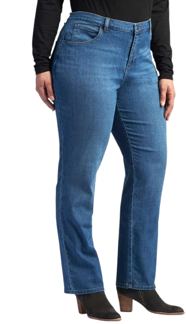 Women's Plus Size Relaxed Fit Straight Leg Jean