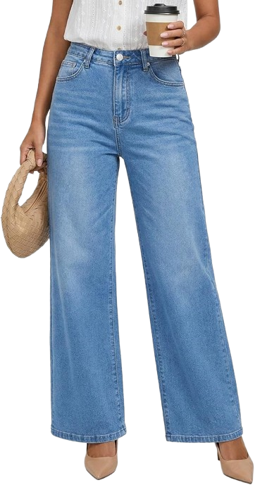 High Waisted Stretchy Denim Jeans for Women